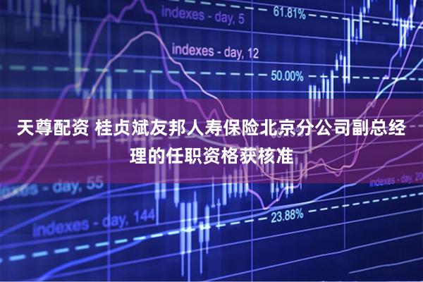 天尊配资 桂贞斌友邦人寿保险北京分公司副总经理的任职资格获核准