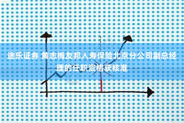 途乐证券 黄志梅友邦人寿保险北京分公司副总经理的任职资格获核准