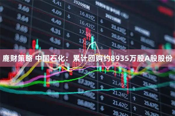 鹿财策略 中国石化：累计回购约8935万股A股股份